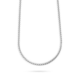 Collana Boccadamo a maglia cubica in argento