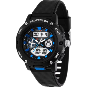 Orologio Sector Ex-45 43mm Digitale Black Blue