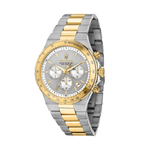 Orologio Maserati Sfida acciaio e oro mm 41