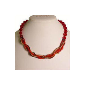 Collana Rajola INTRIGO Corniola Ematite Citrino
