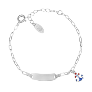 Bracciale Amen Junior Personalizzabile con Ancora