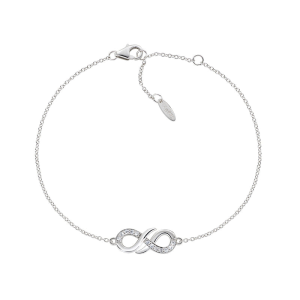 Bracciale Amen Amore Infinito con Zirconi