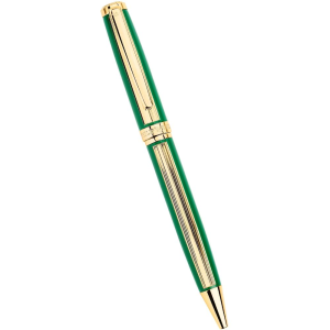 Penna Philip Watch a sfera verde e dorata