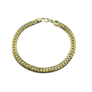 Bracciale Oro 18kt Donna oro giallo piattina piena