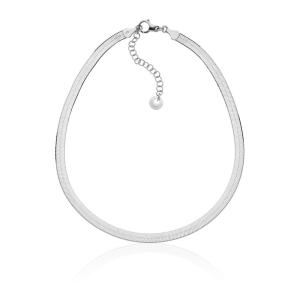 Collana Unoaerre argento Herringbone cm40