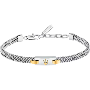 Bracciale Maserati Iconic Silver Gold mop