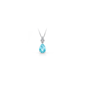 Collana Pg Gioielli Acquamarina e Diamante