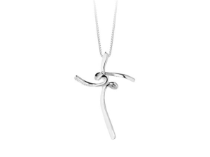 Collana Pg GIoielli Crocetta con Diamanti