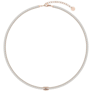 Bracciale Liu Jo Essential Tennis Acciaio e pietre Bianche