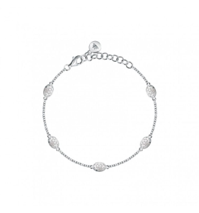 Bracciale Morellato 5 Pave Argento Bianca