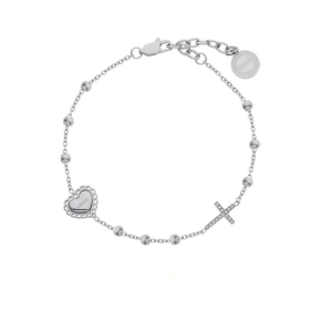 Bracciale Liu Jo Essential Cuore e Crocetta