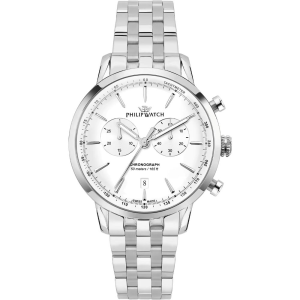 Orologio Philip Watch Sunray 41mm Chrono Silver