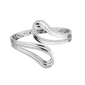 Bracciale Sovrani ottone con cubic zirconia.
