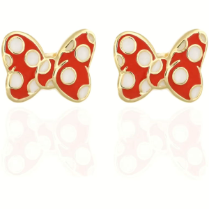 Orecchini Disney Minnie Mouse fiocco