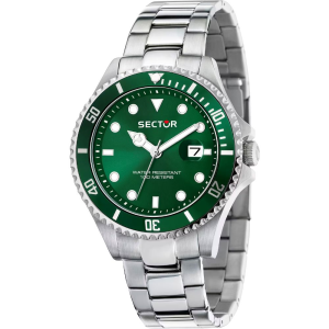 Orologio Sector 230 43mm 3H Green dial