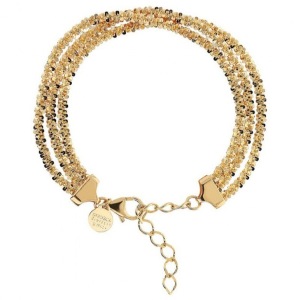Bracciale Etrusca Gioielli Itaca Multifilo Dorato